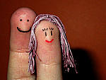 finger faces