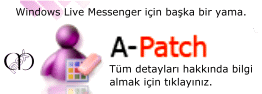 A-Patch sayfas�na gitmek i�in t�klay�n�z