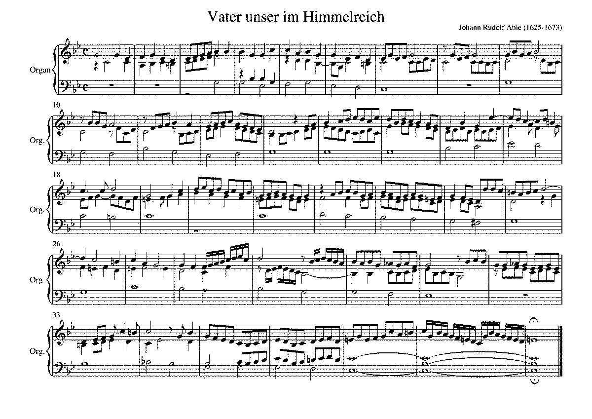 Johann Rudolf Ahle Kimdir, Hayatı ve Resimleri