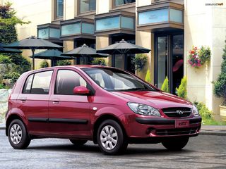 Getz hyundai зеленый