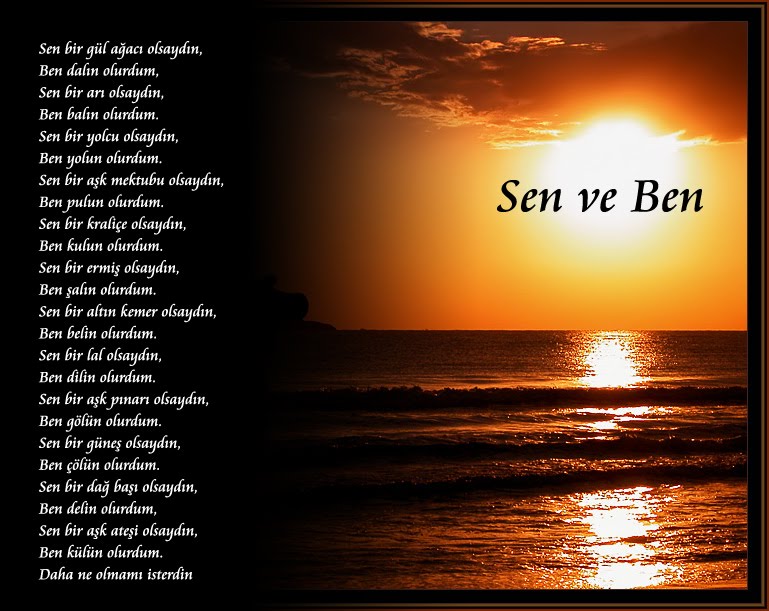 Lirik şiir örnekleri verir misiniz?