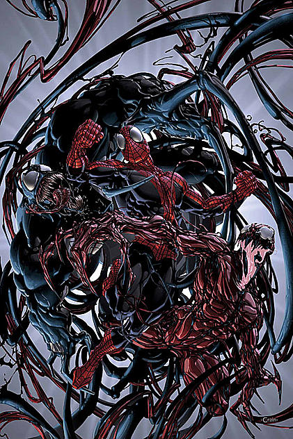venom carnage spider man
